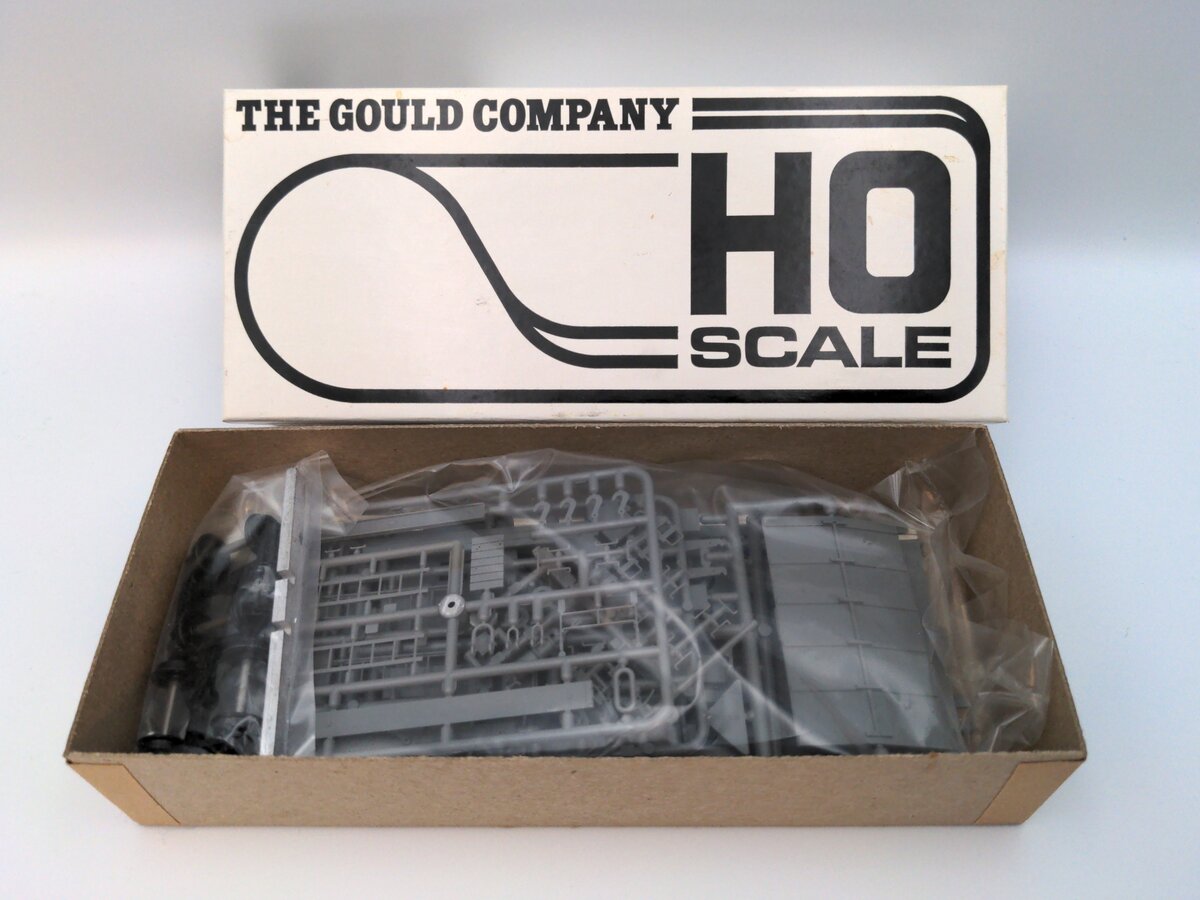 Gould Company 4022 HO Scale Wrecking Outfit Boom Car Kit