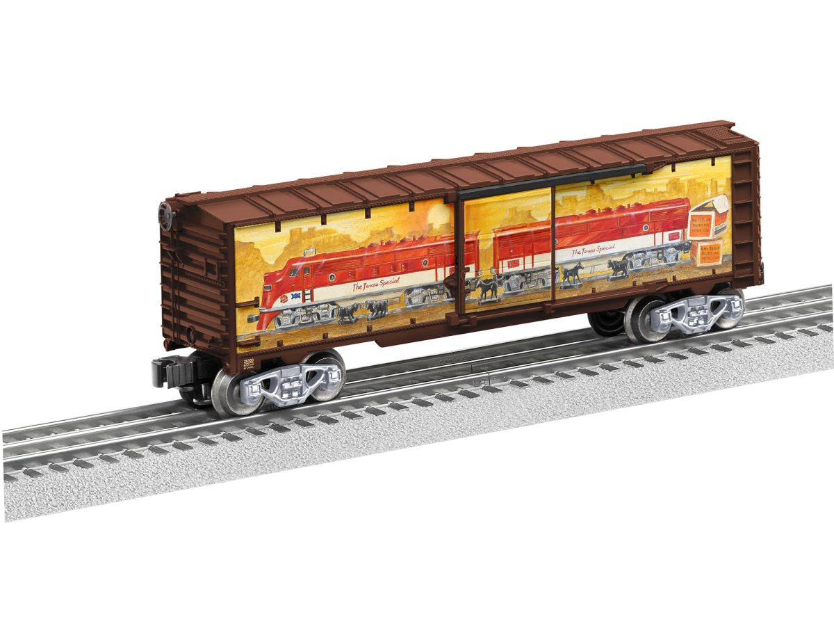 Lionel 2328300 O Angela Trotta Thomas Texas Special Boxcar