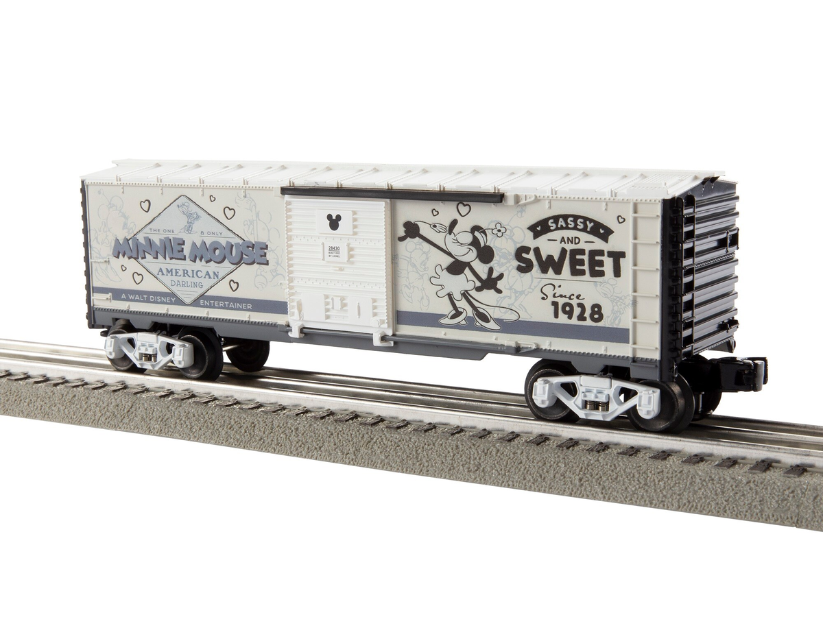 Lionel 2328430 O Disney 100 Minnie Mouse Vault Moments Boxcar
