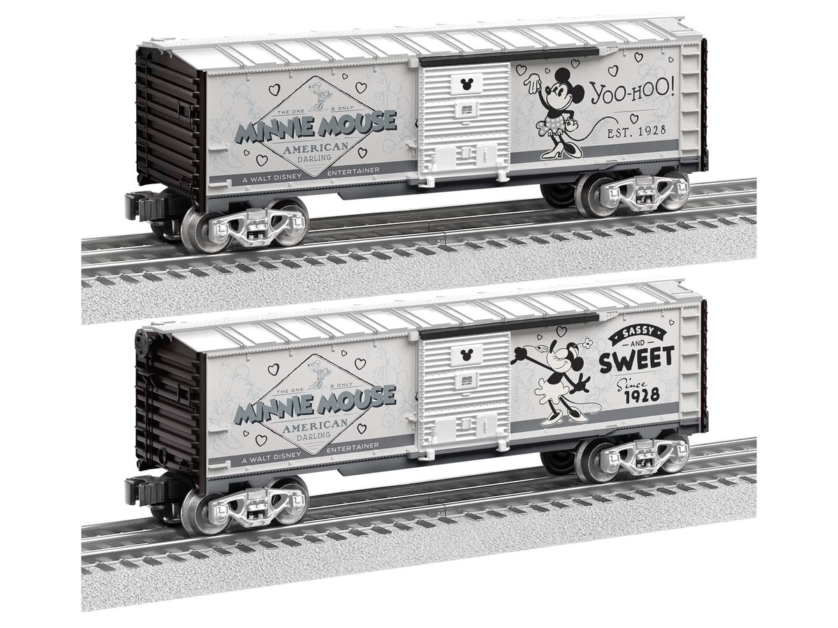 Lionel 2328430 O Disney 100 Minnie Mouse Vault Moments Boxcar