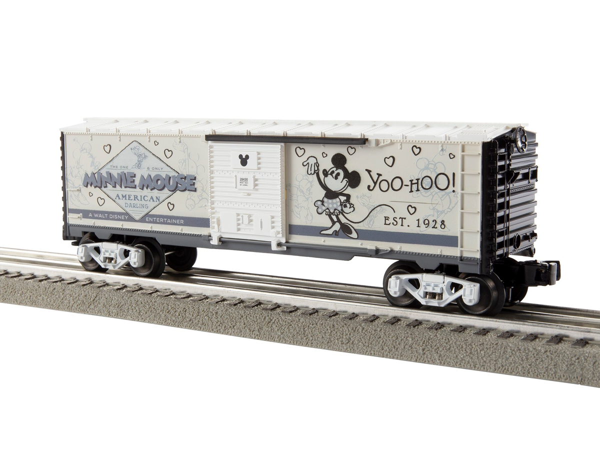 Lionel 2328430 O Disney 100 Minnie Mouse Vault Moments Boxcar