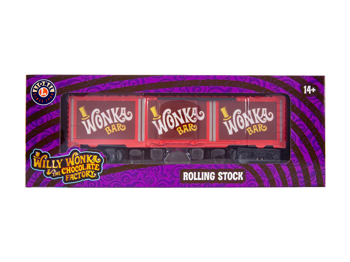 Lionel 2328490 O Wonka Bar Golden Ticket Boxcar