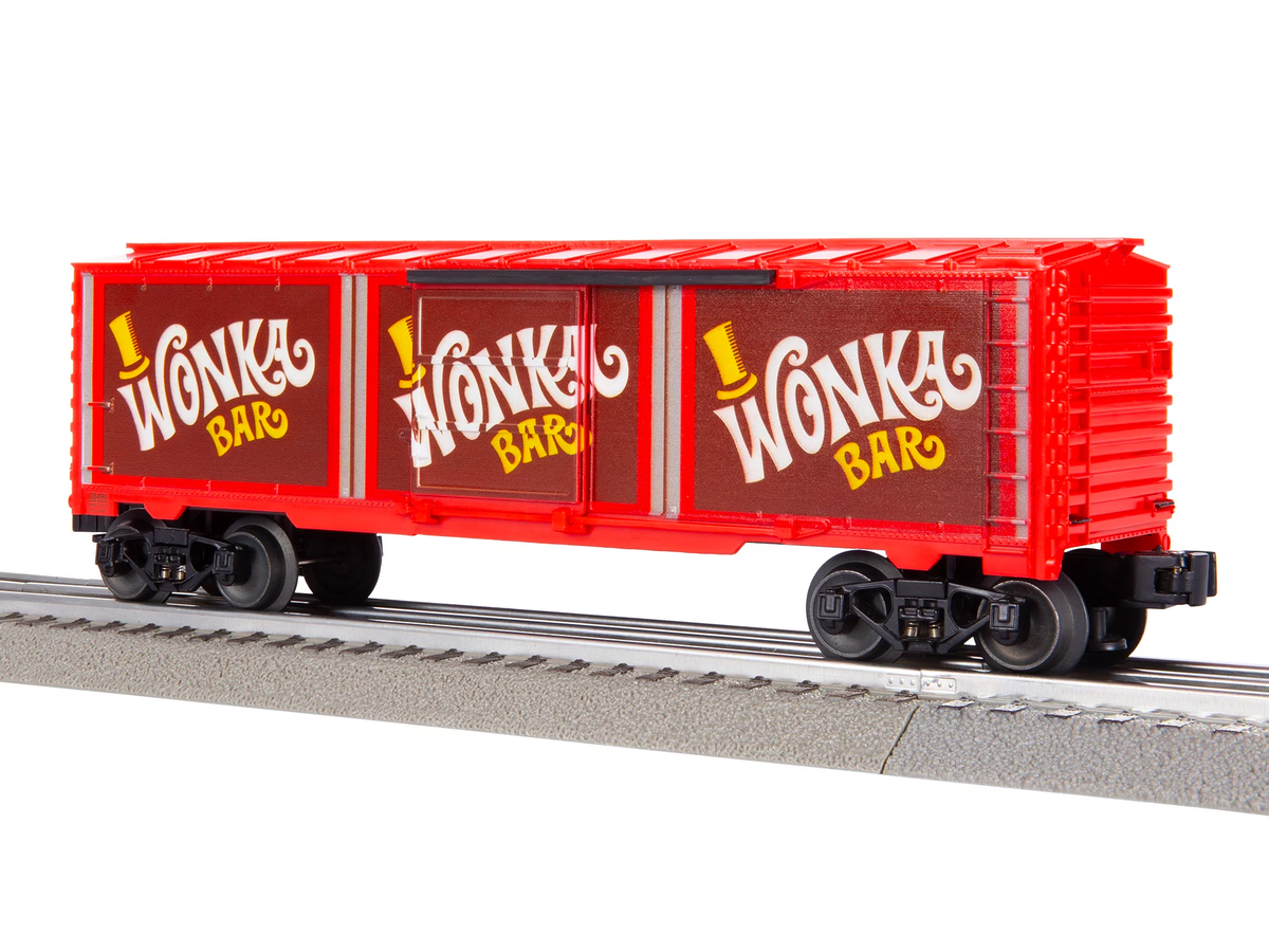 Lionel 2328490 O Wonka Bar Golden Ticket Boxcar