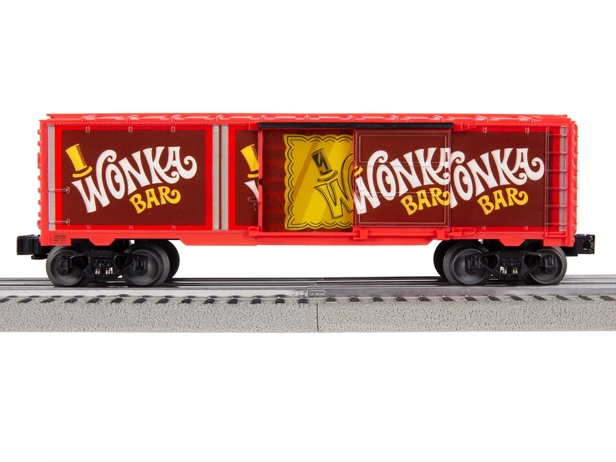 Lionel 2328490 O Wonka Bar Golden Ticket Boxcar