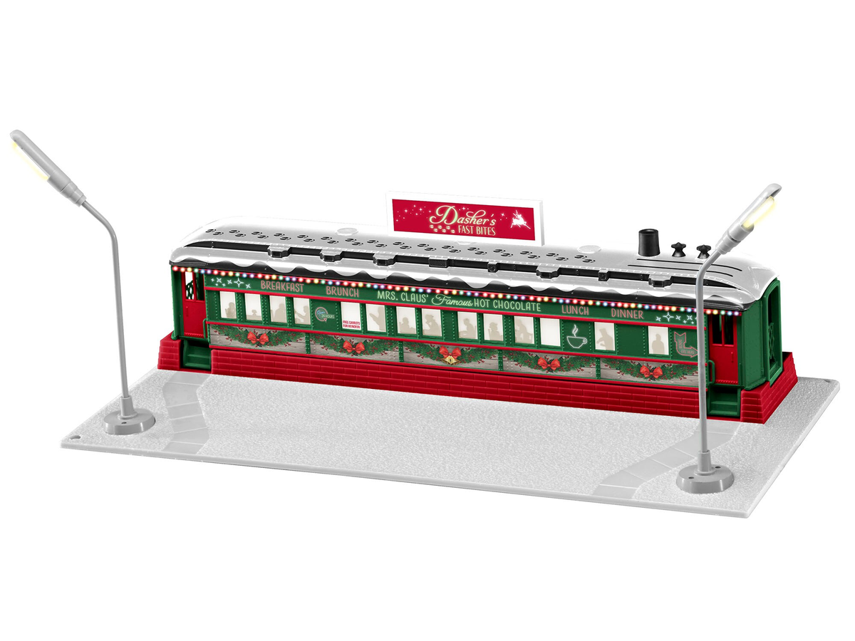 Lionel 2329020 O Assembled Christmas Roadside Diner