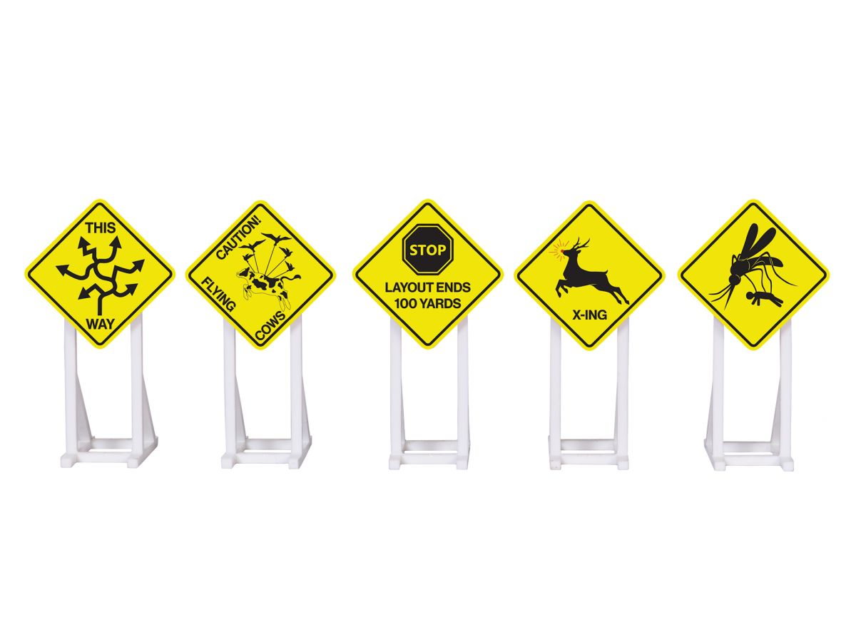 Lionel 2330010 O Unique Roadsigns #2 (Set of 5)