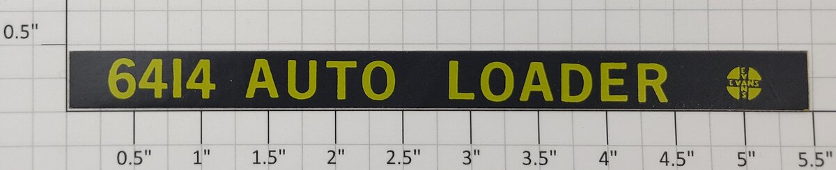 Lionel 6414-15 Yellow/Black 