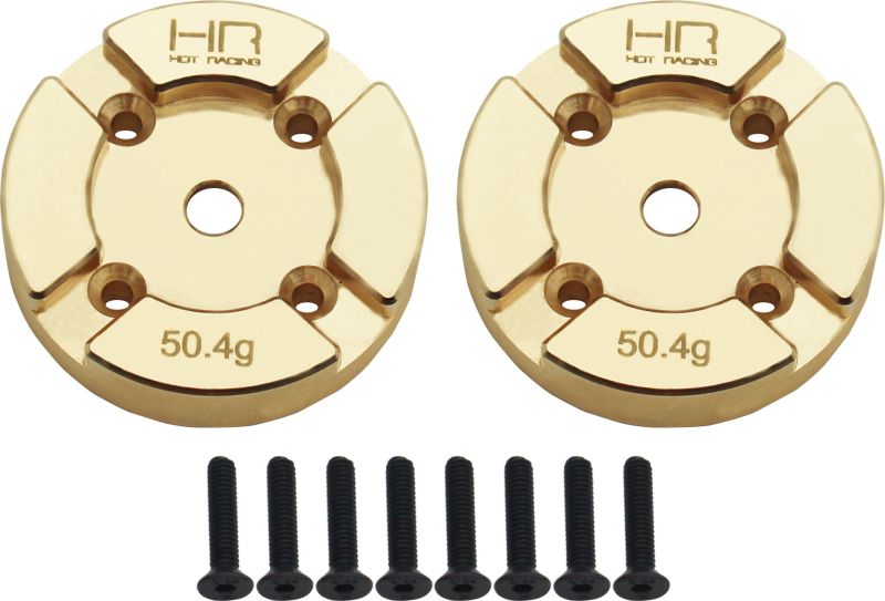 Hot Racing UTBM21CH UTB18 50.4g Brass Currie F9 Portal Knuckle