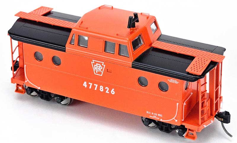 Bowser 43395 HO PRR Focal Orange N5c Caboose Ready to Run #477906