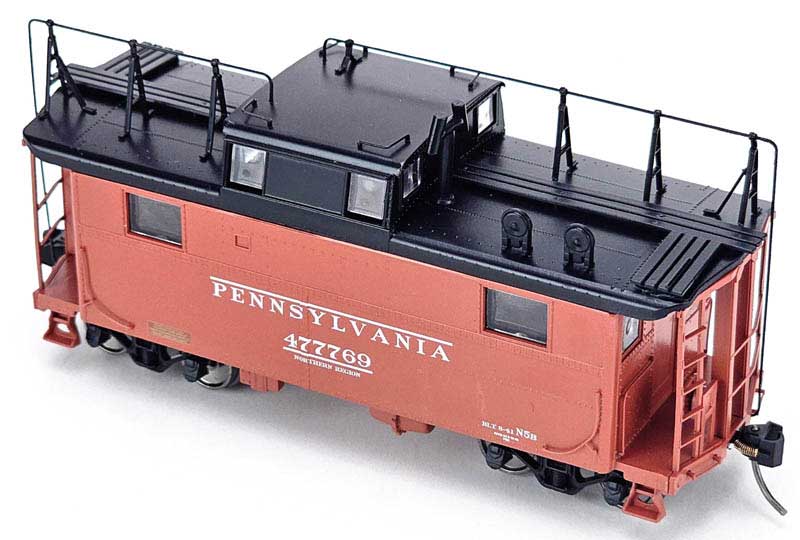 Bowser 43374 HO PRR N5B North PRR N5 Caboose with Trainphone RTR #477812