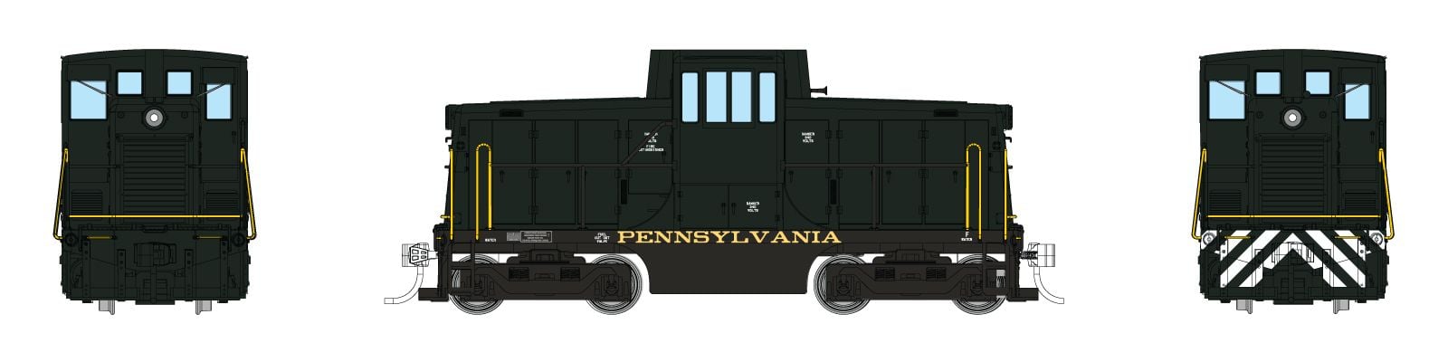 Rapido Trains 048022 HO Pennsylvania GE 44 Tonner Diesel Locomotive #9328
