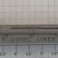 Lionel 3520-2 O Gauge Rotating Searchlight Car Frame #3620