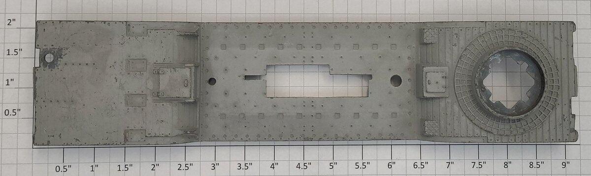 Lionel 3520-2 O Gauge Rotating Searchlight Car Frame #3620