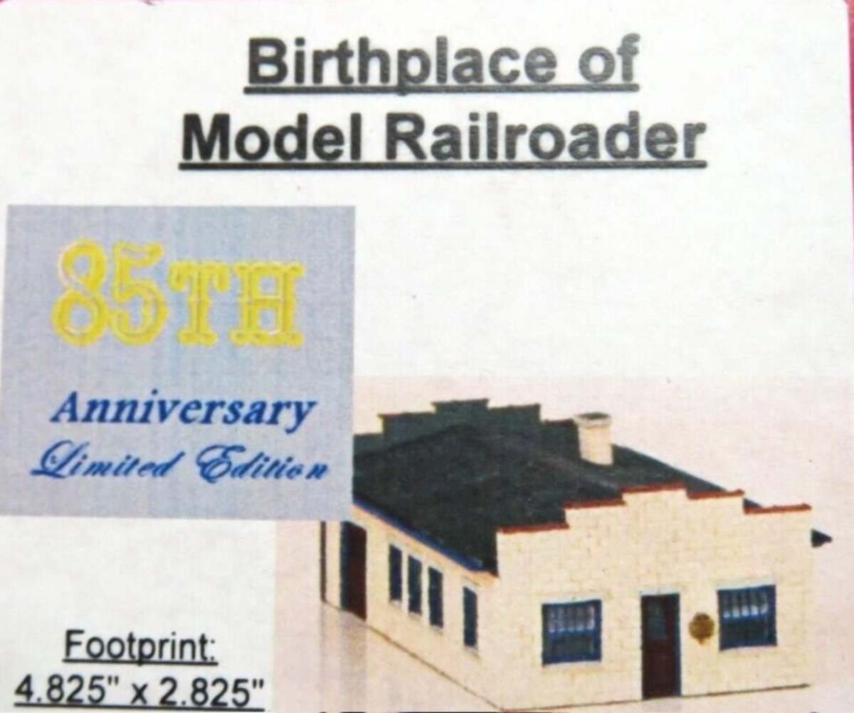 Scale Structures 1543 HO Birthplace of Model Railer Building Kit Limited Edition