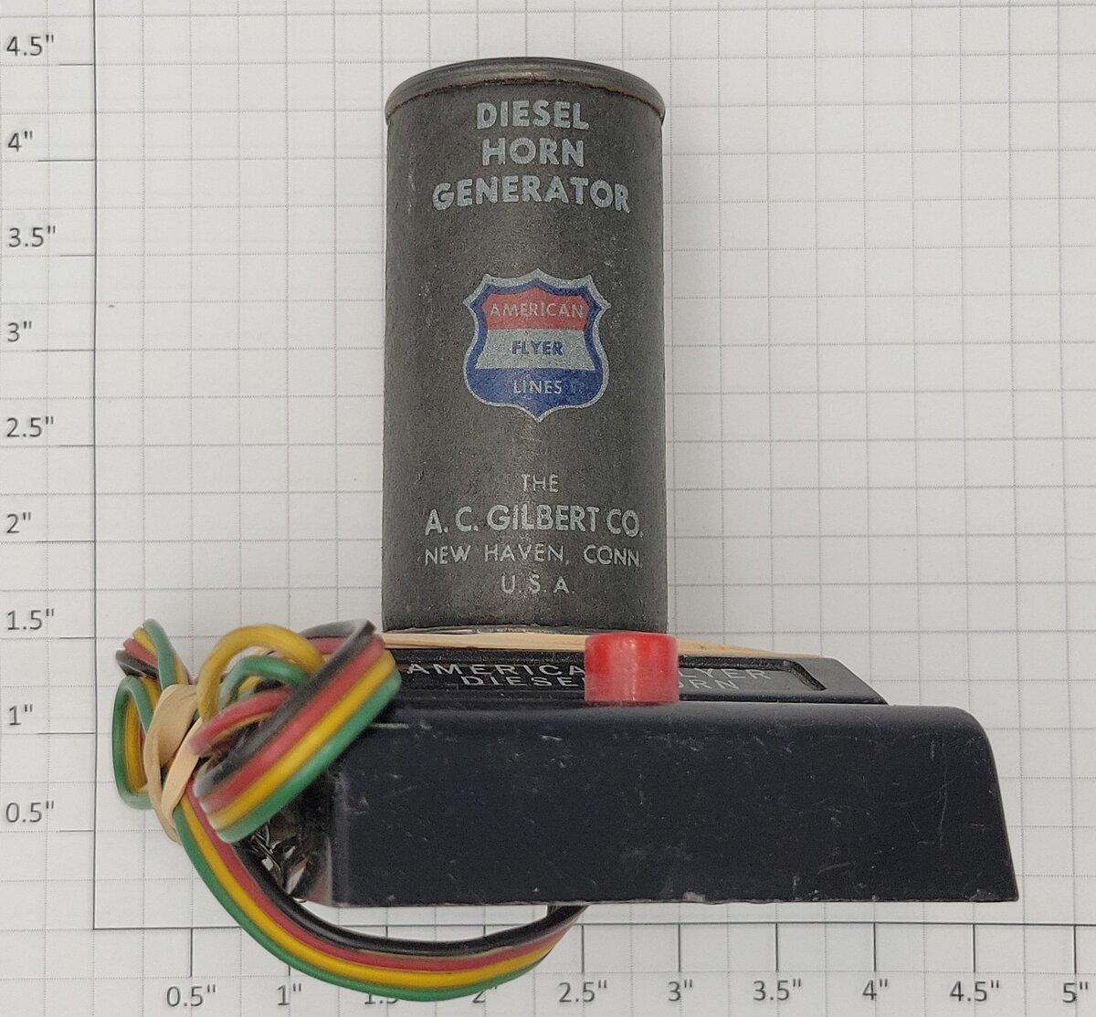 American Flyer XA-11668A-B S Scale Diesel Horn Generator