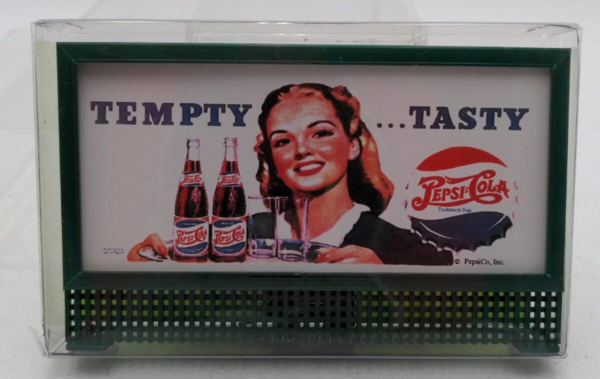 Town & Country Hobbies T258 O Pepsi-Cola Tempty Tasty Lighted Blinking Billboard