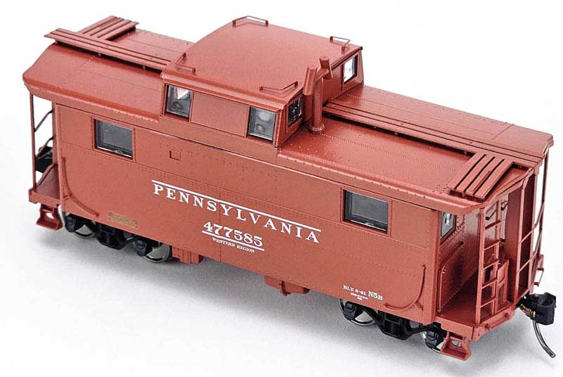 Bowser 43375 HO PRR N5B Early Western Reg. PRR N5 Caboose Ready to Run #477585