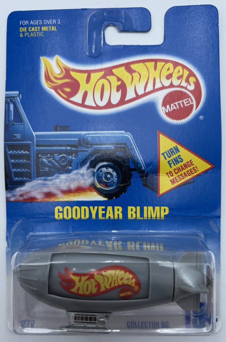 Hot Wheels 2270 S Hot Wheels Goodyear Blimp Collector No. 194