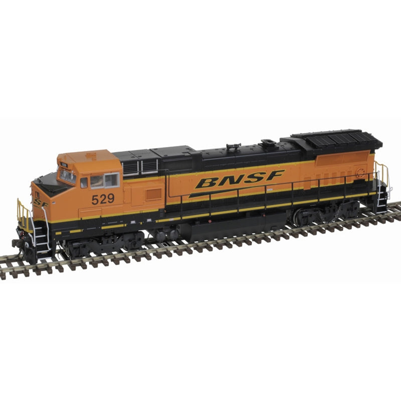 Atlas 10004338 HO BNSF [Wabtech Rebuild] Gold Dash 8-40BW Diesel Locomotive #529