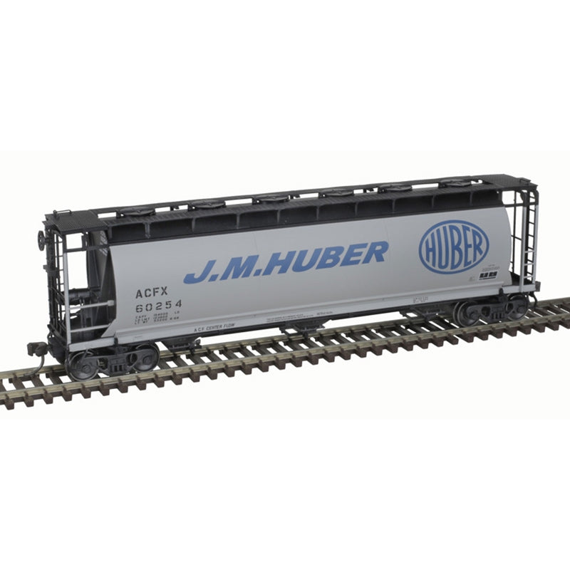 Atlas 20007177 HO J.M. Huber 3-Bay Cylindrical Hopper #60254