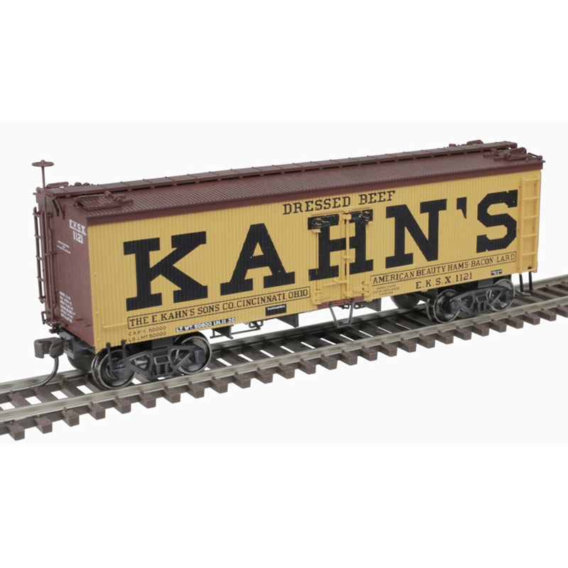 Atlas 20007206 HO Kahn's 36' Wood Reefer #1121