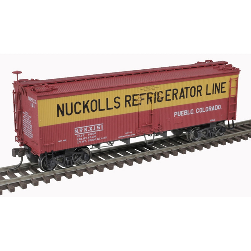 Atlas 20007208 HO Nuckoll's 36' Wood Reefer #155