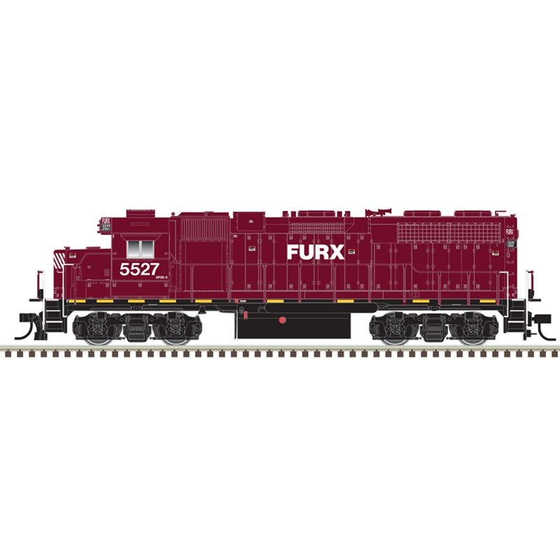 Atlas 40005606 N FURX Silver GP-38 Diesel Locomotive #5527