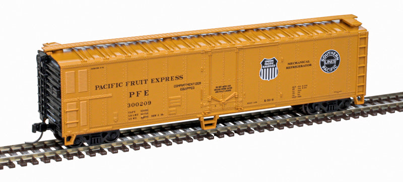 Atlas 50006470 N Pacific Fruit Express Trainman 50' Mechanical Reefer #300212