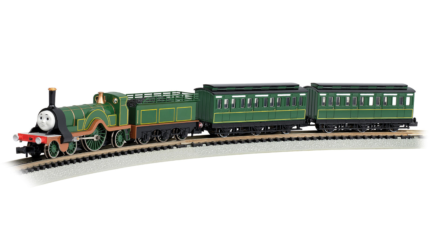 Bachmann 24031 Thomas & Friends Emily N Gauge Steam Passenger Train Set