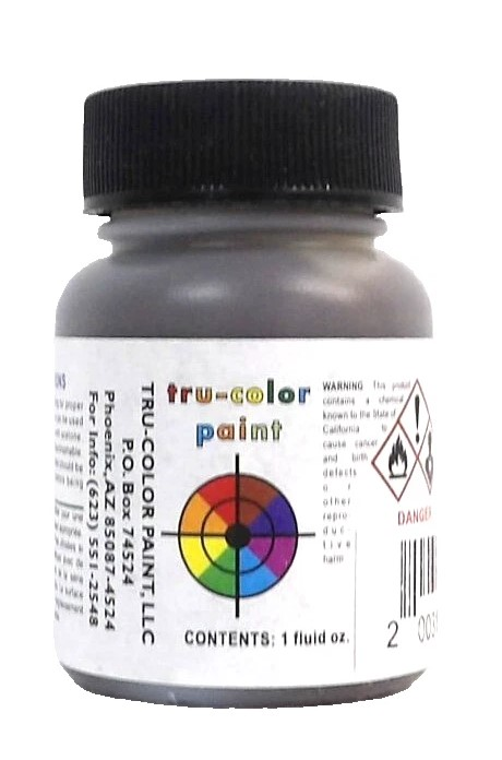 Tru-Color TCP-884 P&W Brown Flat Brushable Color Acrylic Paint - 1 oz Bottle
