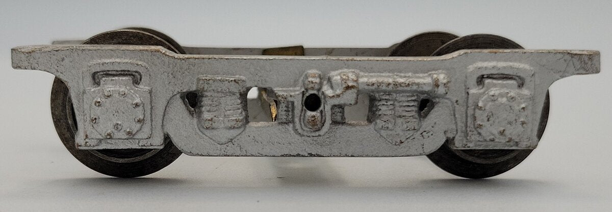All-Nation 217239 Vintage O Scale 2-Rail Cast and Brass 4-Wheel Truck