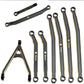 Power Hobby SCX24129 SCX24 Jeep Gladiator Brass High Clearance Chassis Links