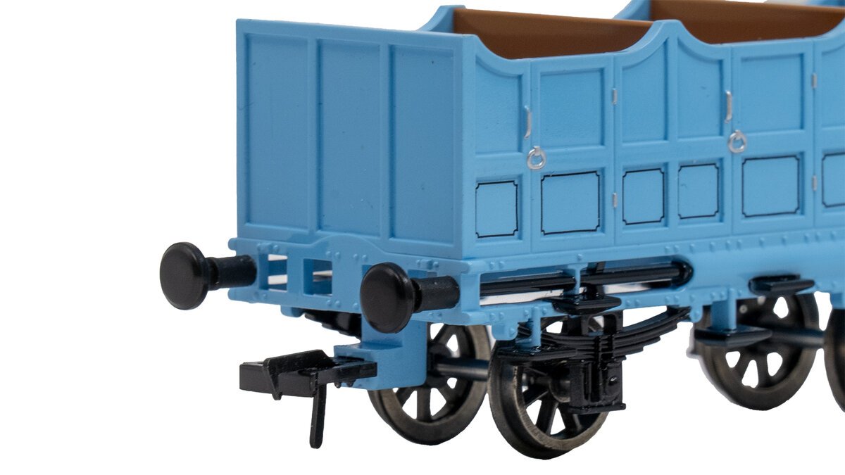 Bachmann 76029 HO Thomas & Friends Blue Open Carriage