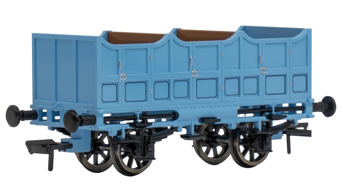 Bachmann 76029 HO Thomas & Friends Blue Open Carriage