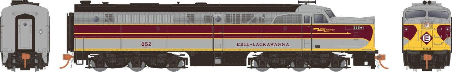 Rapido Trains 23048 HO Erie Lackawanna PA-1 Diesel Locomotive DC/Silent #854