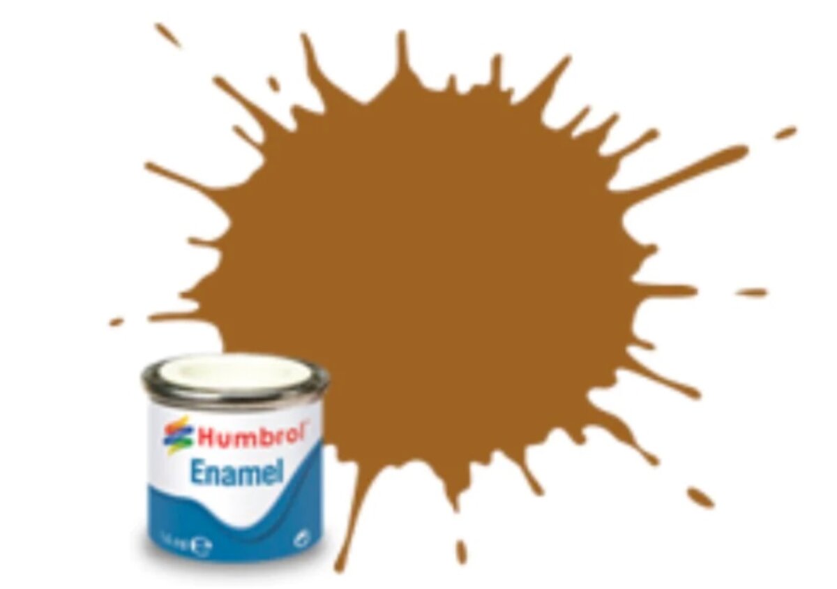 Humbrol Heller 12 Copper Metalic Enamel Can of 14 ml.