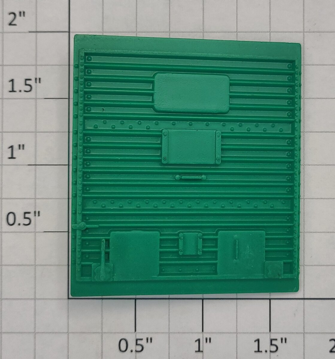 Lionel 9201-12 Green Multi-Panel Boxcar Door without Guides
