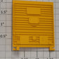 Lionel 9706-12 Yellow 5-Panel Boxcar Door with Door Guides