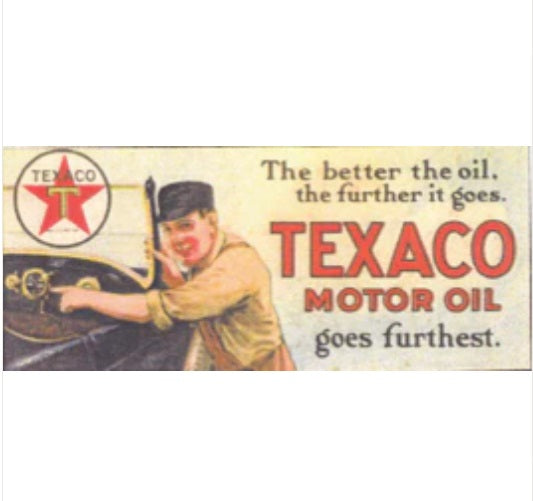 Dwarvin DVBB110-FA HO Assembled Fiber-Lit Texaco Billboard
