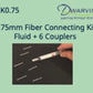 Dwarvin DVCK0.75 Fiber Connecting Kit for 0.75mm Fiber