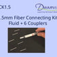 Dwarvin DVCK1.5 Fiber Connecting Kit for 1.5mm Fiber