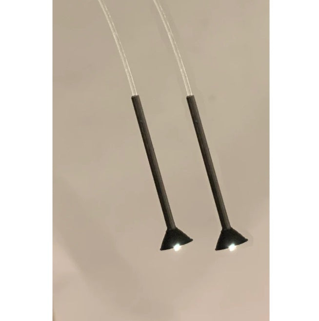 Dwarvin DVSL106 HO/On3/On30/S Fiber-Lit Rafter Lamps (Pack of 2)