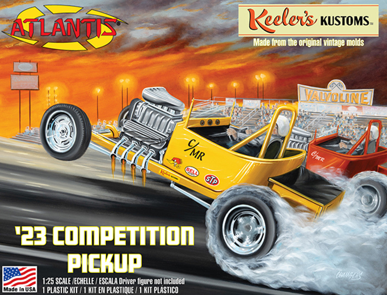 Atlantis Models 13104 1:25 Keelers Kustoms '23 Competition Pickup Model Kit