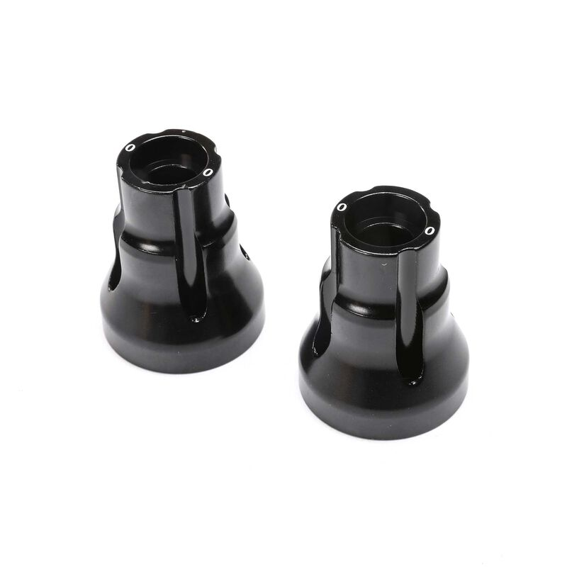 Team Losi Racing TLR144004 LMT, TTLMT 0 Deg Black AL Rear Axle Mount (Set of 2)