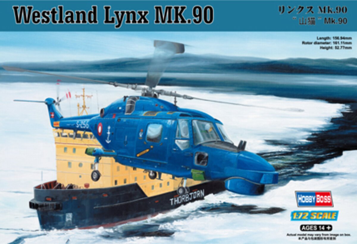 Hobby Boss 87240 1:72 Westland Lynx MK.90 Military Aircraft Helicopter Model Kit