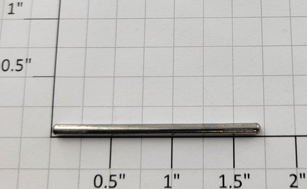 Lionel 6L-77 Nickel Front Truck Axle