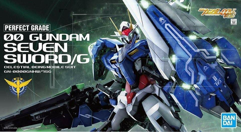Bandai 2440860 1:60 PG 00 Gundam Seven Sword/G Plastic Model Kit