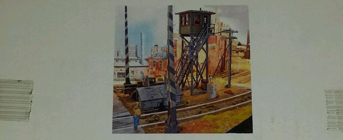 Laser Modeling 3 HO Scale NYO&W Standard Watchman's Tower For Crossing Gates Kit
