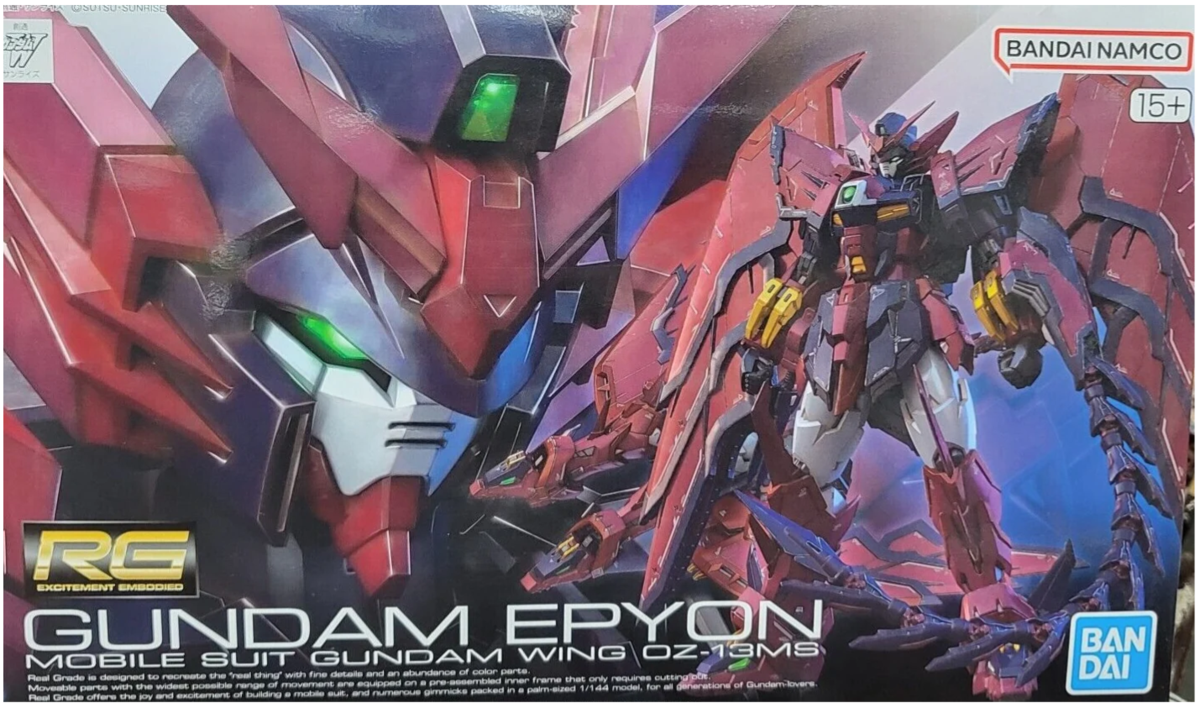 Bandai 2655094 1:144 RG Gundam Wing OZ-13MS Gundam Epyon Plastic Model Kit