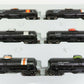 Athearn 73207 HO Santa Fe Single Dome Tank Car (Set of 6)